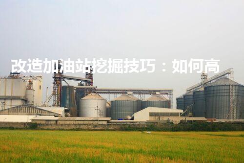 改造加油站挖掘技巧：如何高效提升網(wǎng)站流量？